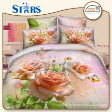 GS-FM3DFCX-18 flower design in stocks Adult Polyester 3d luxury bed sheets fabric